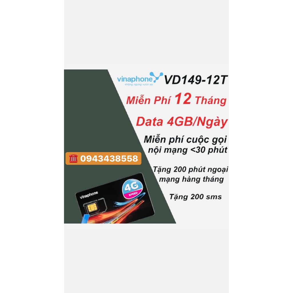 [Sim Hot] SIM 4G VINA VD149 SỐ ĐẸP ĐUÔI 79 - 86 TRỌN GÓI 12 THÁNG KHÔNG NẠP TIỀN 120GB/THÁNG DATA TỐC ĐỘ CAOGÀY