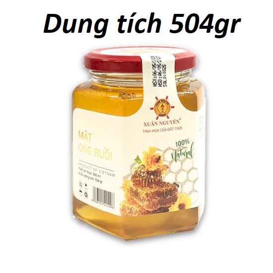 [XUÂN NGUYÊN] 1 lọ Mật ong Ruồi nguyên chất 504gr/lọ