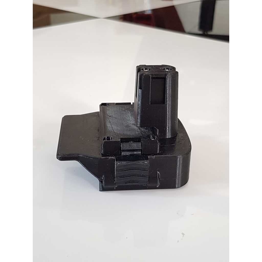 Đế chuyển pin Hitachi 14.4v trượt cho máy National 12v chọt