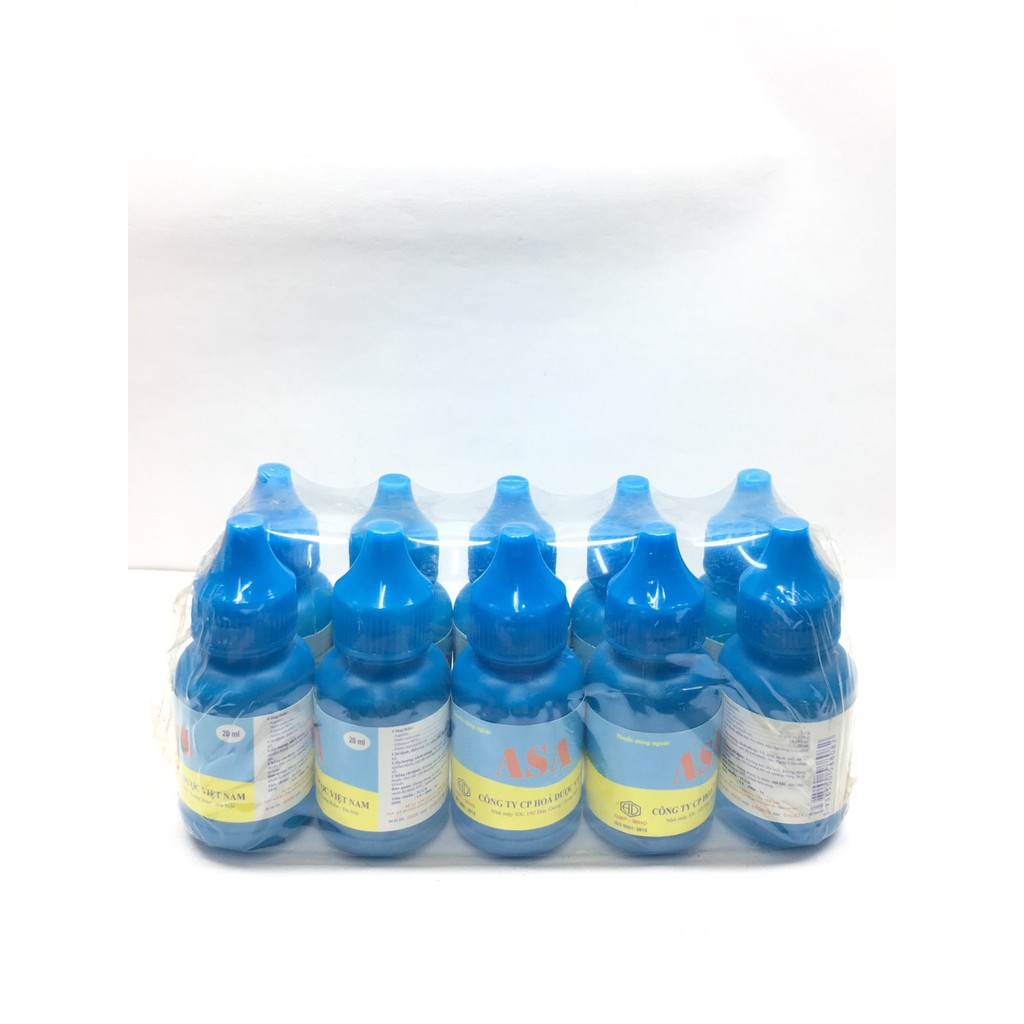 COMBO 10 CHAI DUNG DỊCH ASA - 20ML
