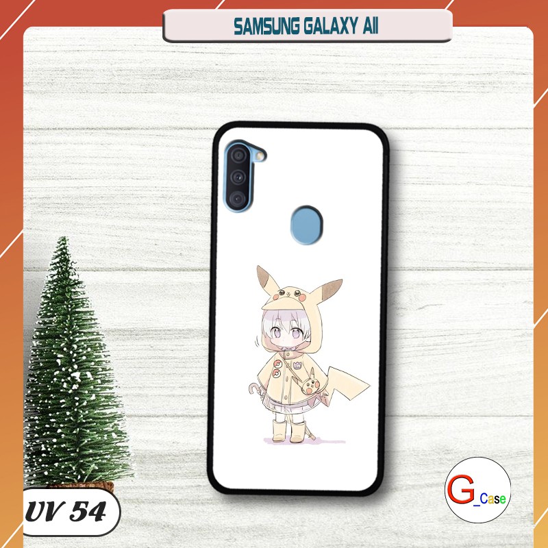 Ốp điện thoại Samsung Galaxy A11 - lưng nhám viền dẻo