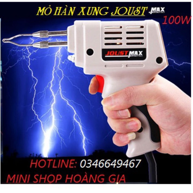Mỏ hàn xung joust max 100w - máy hàn nhiệt cao cấp