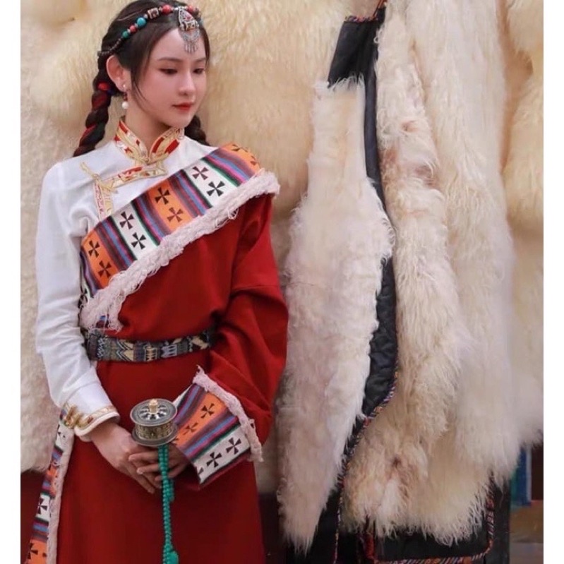 Trang Phục Tây Tạng Mông Cổ Mẫu hót