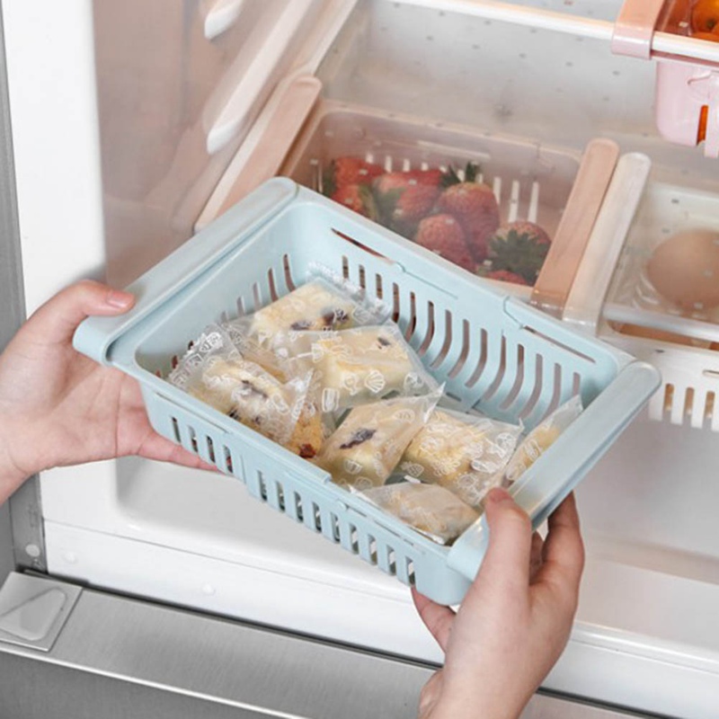 Giá Đỡ Nhựa Đựng Thực Phẩm Trong Tủ Lạnh Tiện Dụng