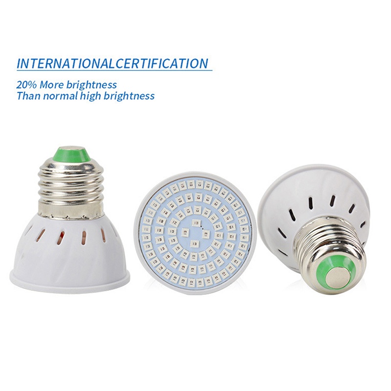 Bóng Đèn Led Kích Thích Tăng Trưởng Thực Vật 48 / 60 / 80 220v