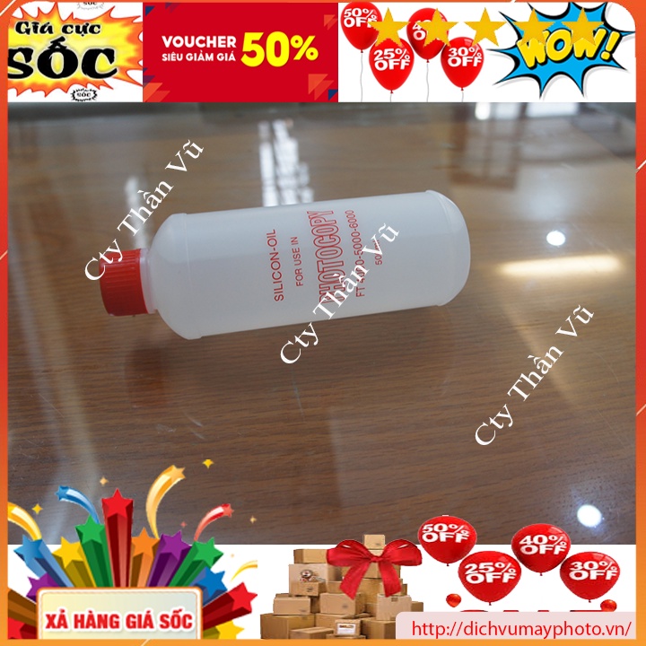 Mỡ sấy dầu ricoh dùng cho máy in máy photocopy loại 500ml hàng chất lượng MVP Thăng Long