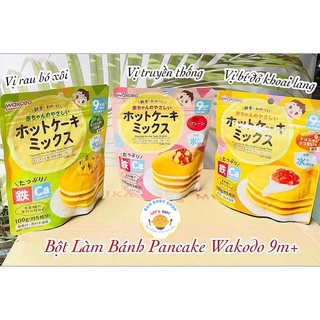 Bột làm bánh Pancake Wakodo 9m+ 100gr Nhật Bản