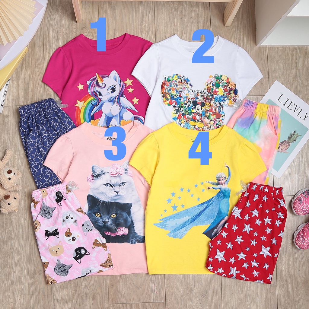 BỘ TAY NGẮN DISNEY BG