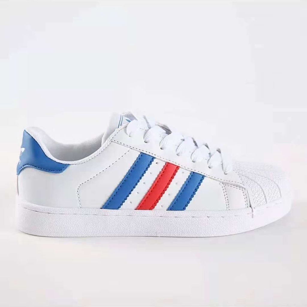 Giày Thể Thao Adidas Màu Trắng Mũi Vỏ Sò Thời Trang Dành Cho Nam Và Nữ | BigBuy360 - bigbuy360.vn