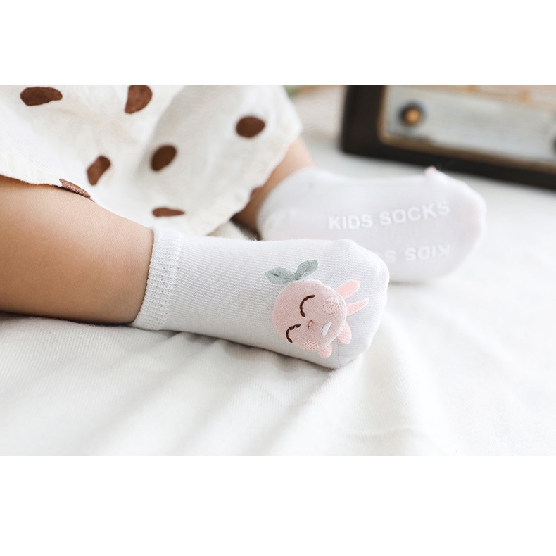 Vớ Cotton Chống Trượt Cho Bé