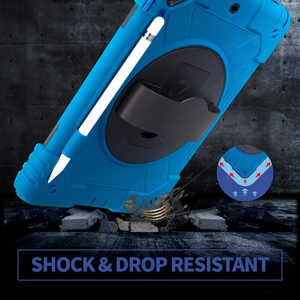 Ốp lưng ipad 9.7 Xoay được 360 dùng cho Ipad Air 2 / Pro 9.7 NX4 | BigBuy360 - bigbuy360.vn