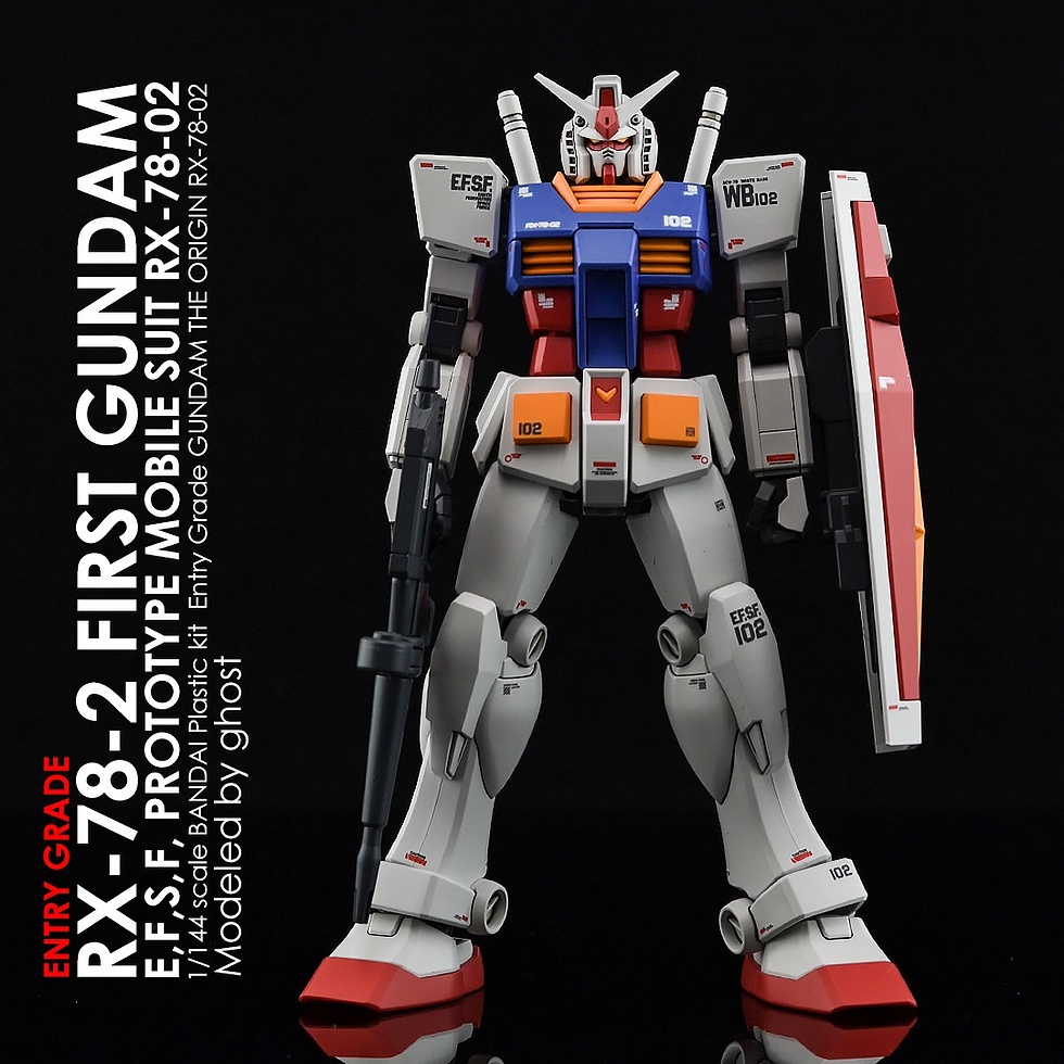 Decal Dán Trang Trí Xe Hơi GHOST HG GTO GREEN ZAKU RX 78-2 EG RX 78-2 Chất Lượng Cao