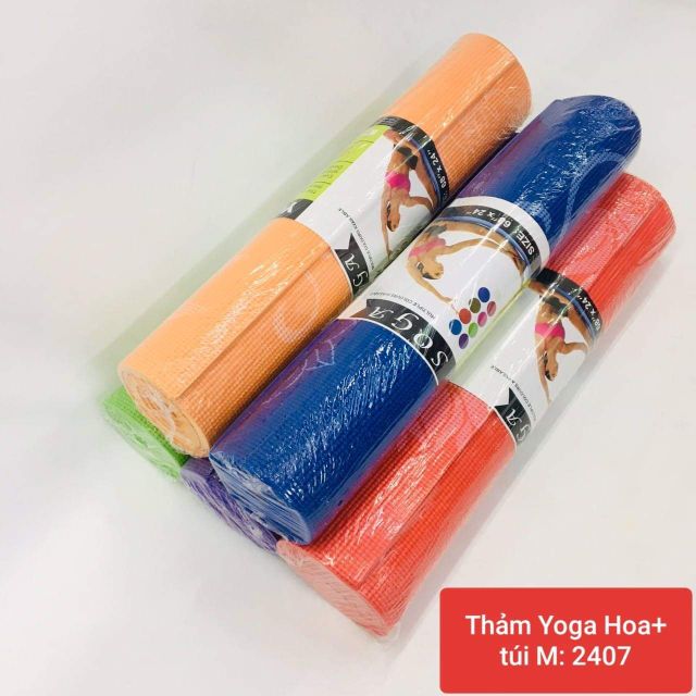 Thảm tập yoga đài loan thảm yoga 1 lớp và 2 lớp