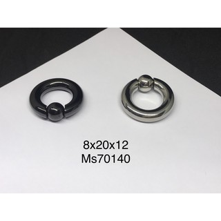 KHUYÊN TRÒN 1 BI THÂN 8MM/ VÒNG ĐEO NONG