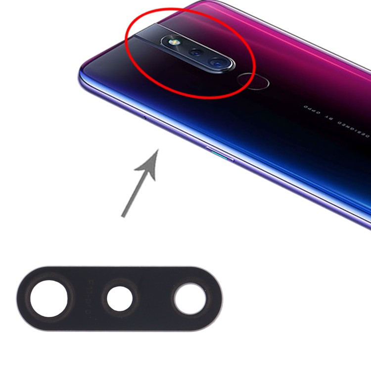 Mặt kính camera sau OPPO F11 Pro dành để thay thế mặt kính camera trầy vỡ bể cũ linh kiện điện thoại thay thế