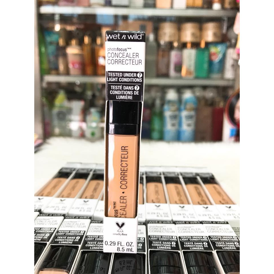 KEM CHE KHUYẾT ĐIỂM WET N WILD PHOTO FOCUS™ CONCEALER CORRECTEUR (8.5ML)