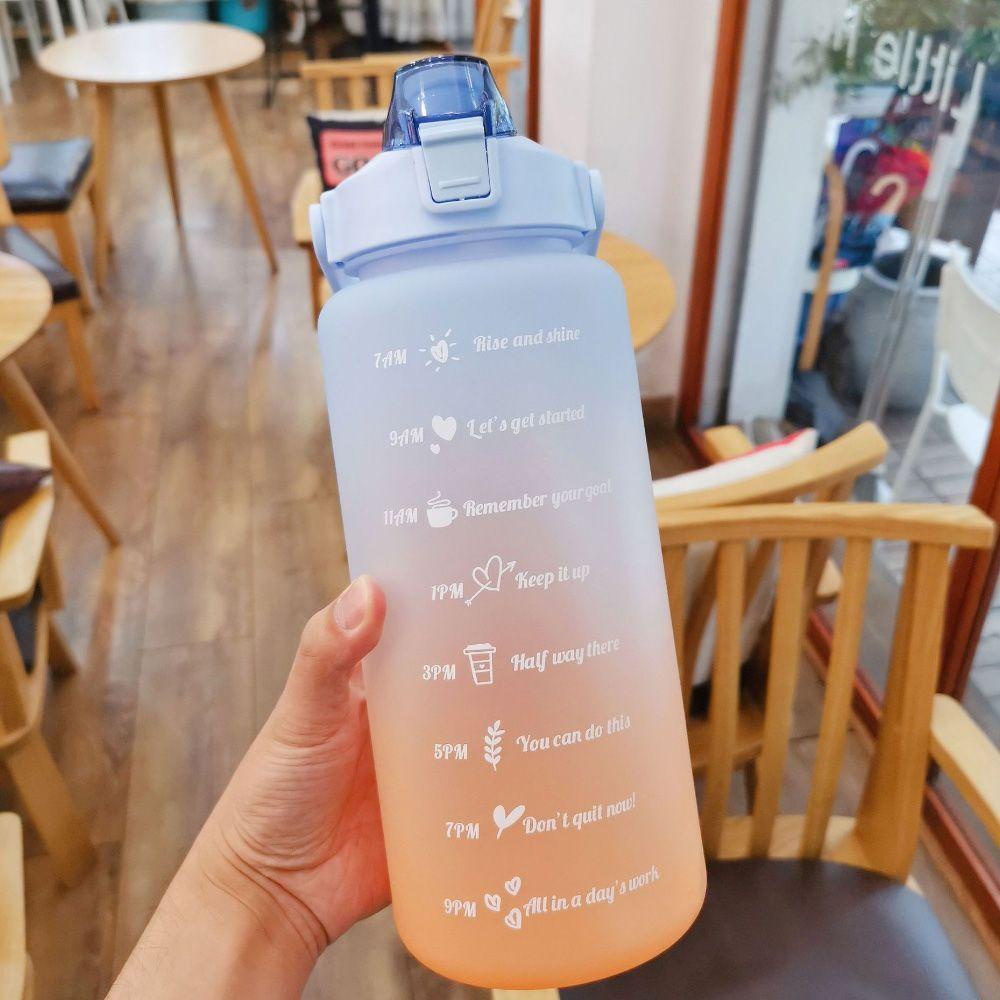 MOCHO Bình Nước Thể Thao Bằng Nhựa Màu Sắc Gradient