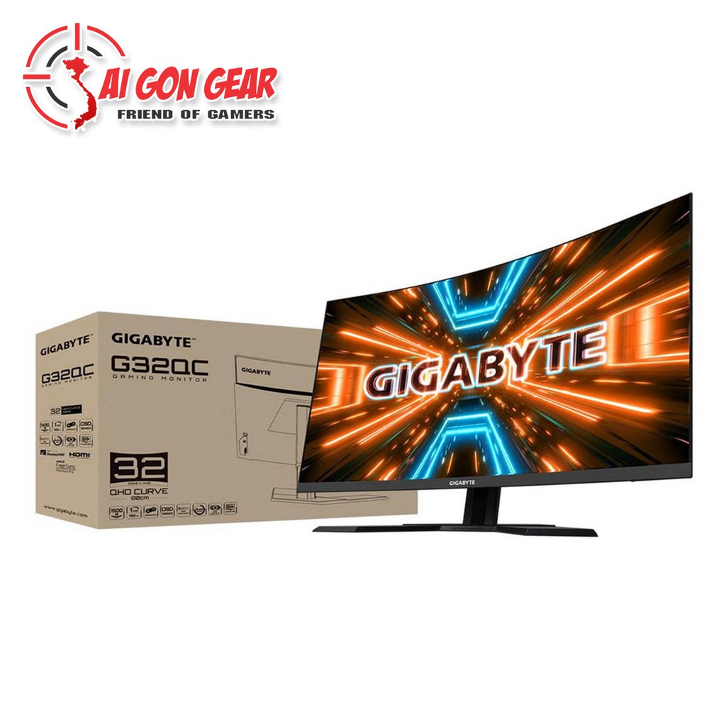 Màn Hình Cong GIGABYTE G32QC - EK 32inch