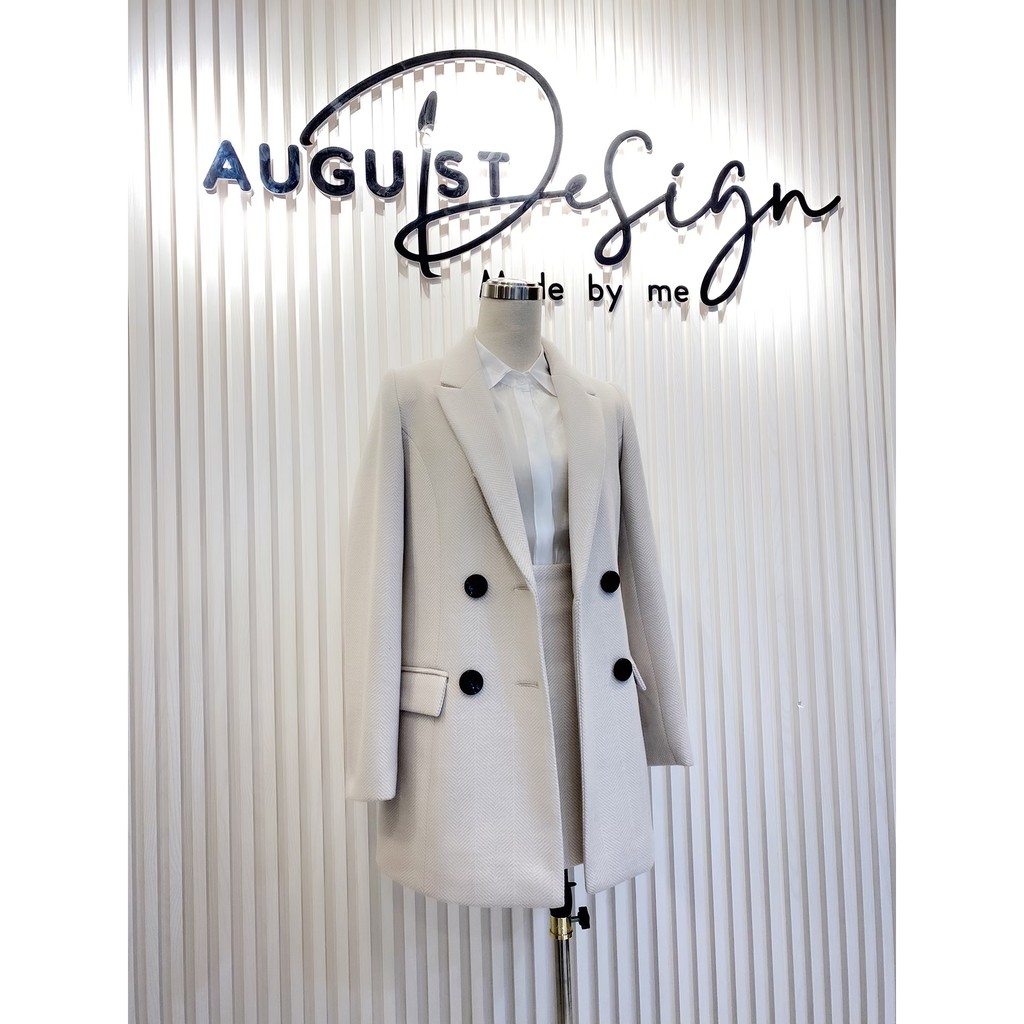 SET ÁO MANGTO - CHÂN VÁY A BY AUGUST DESIGN | BigBuy360 - bigbuy360.vn