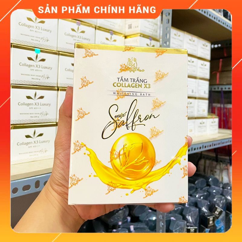 [Chính hãng] Tắm trắng Mix Saffron Collagen X3 Luxury chính hãng Mỹ Phẩm Đông Anh