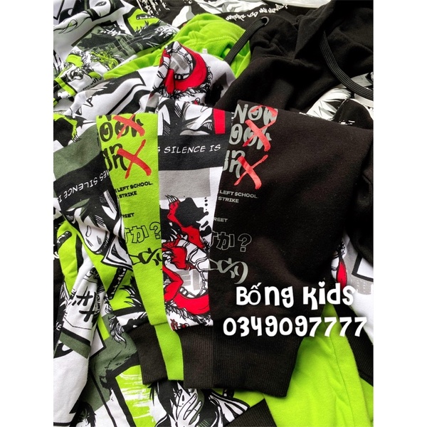 Áo Nỉ Hoodie Bé Trai In Hình GJ