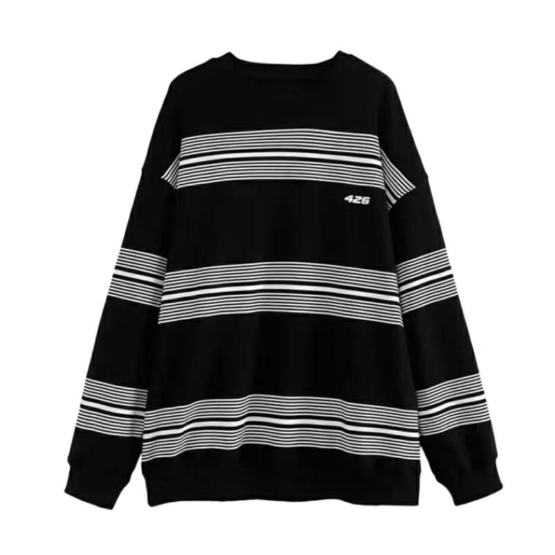 [ORDER] Áo Sweater Kẻ Form Dáng Rộng Unisex