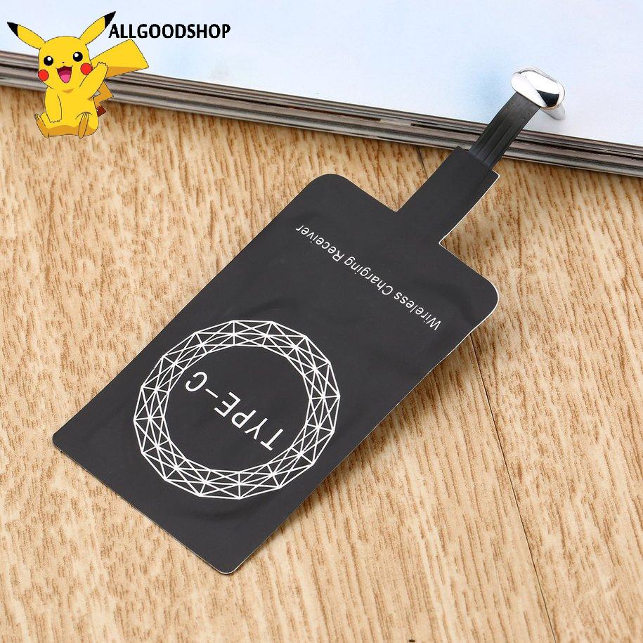 ⚡Miếng sạc không dây Qi loại C gọn nhẹ