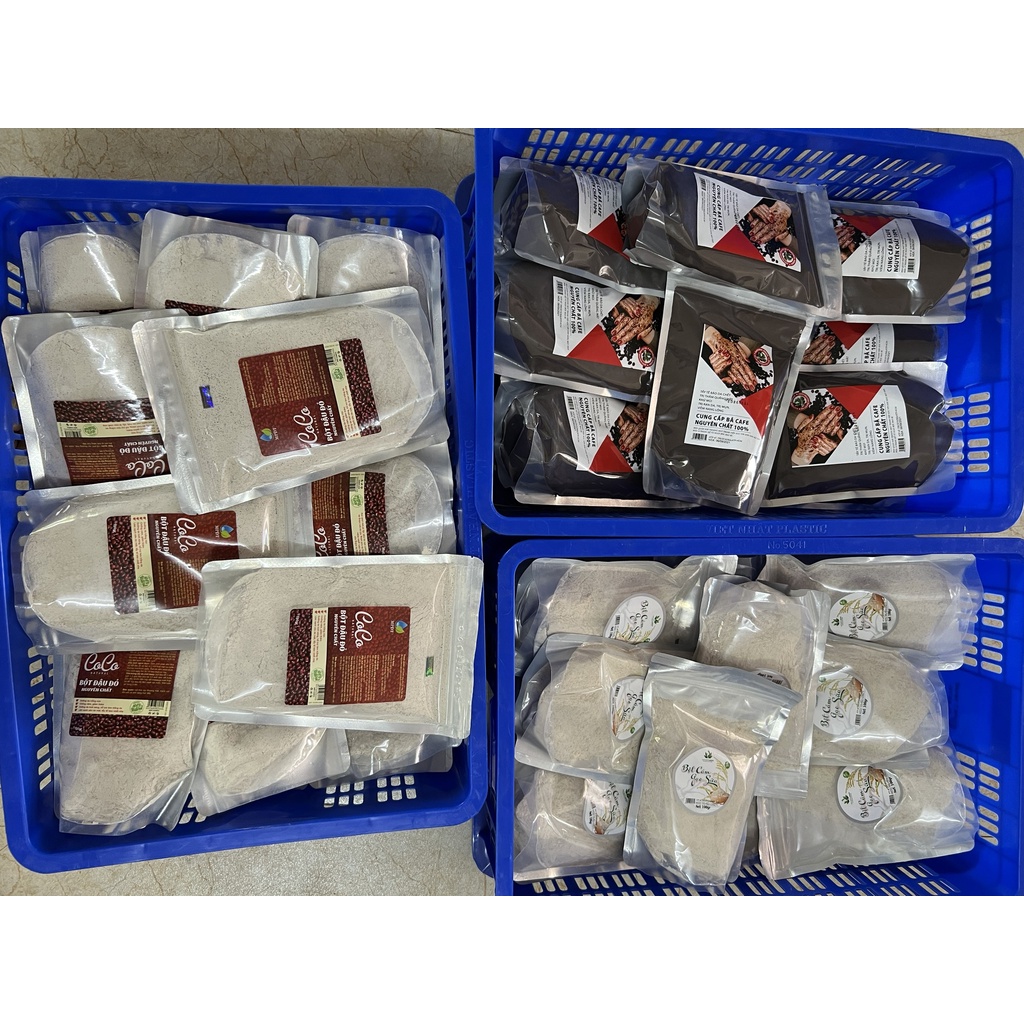 500GR bột đậu đỏ nguyên chất loại hạt nhỏ tắm trắng đắp mặt dưỡng trắng da, se khít lỗ chân lông, đều màu da