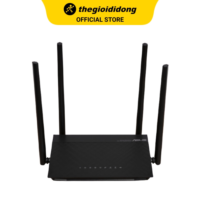 Bộ Phát Sóng Wifi Router Chuẩn AC1300UHP Băng Tần Kép Asus AC1300 Đen