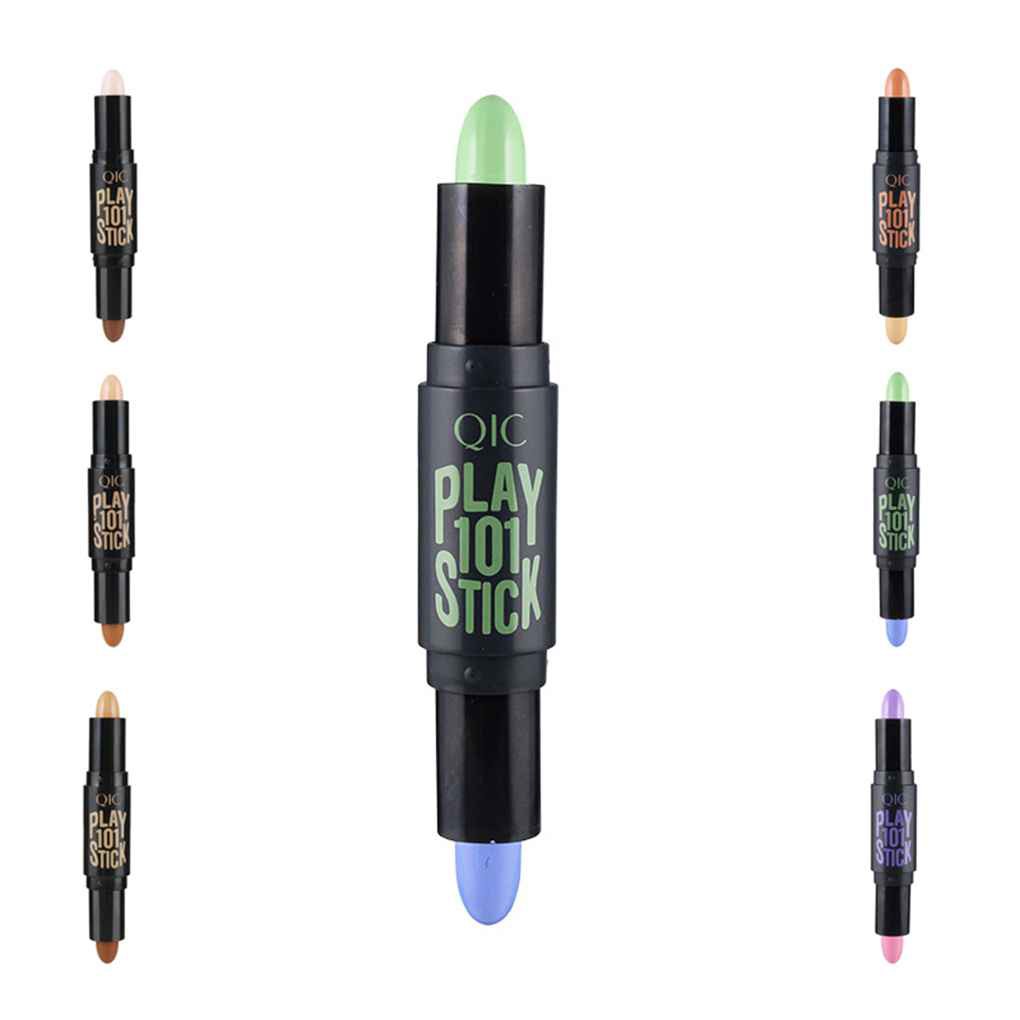 [Hàng mới về] Thỏi kem che khuyết điểm hai đầu tạo khối trang điểm cho nữ