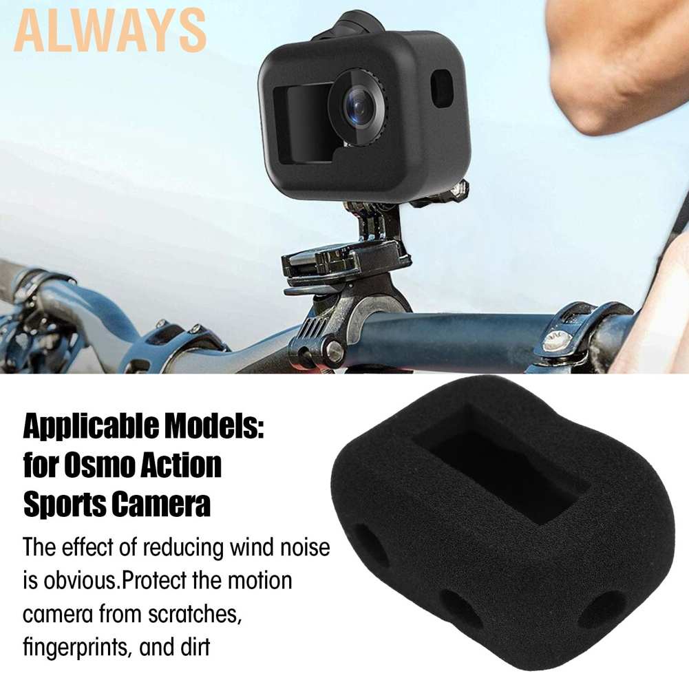 Miếng Chắn Gió PULUZ Chất Liệu Mút Xốp Dày Cho Camera Hành Trình Dji Osmo | BigBuy360 - bigbuy360.vn