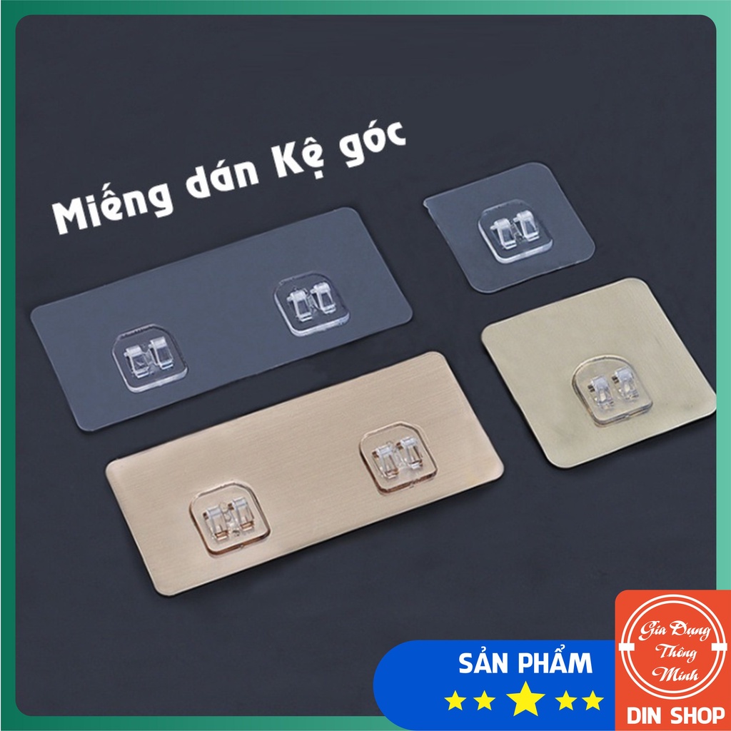 Miếng Dán Thay Thế Kệ Góc  Kệ Hình Chữ Nhật Sắt Dán Tường  Miếng Dán Dự Phòng Cho Kệ Nhà Tắm Nhà Bếp