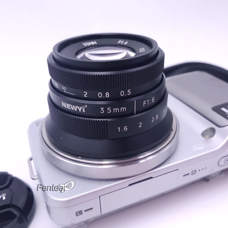 Ống Kính Mini 35mm F / 1.6 Apsc Cho Sony E-Mount A5100 Nex-3 Nex-5T Nex-5R A7Ii