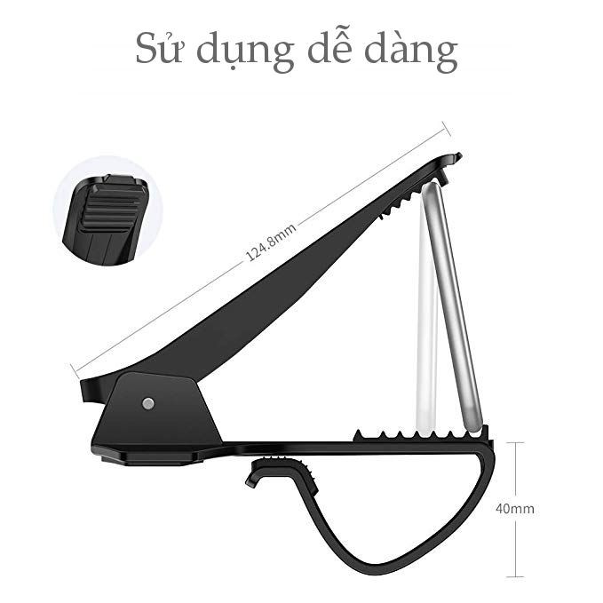 Kẹp giữ điện thoại trên ô tô cho điện thoại 4-6.5 inch UGREEN LP136 40998