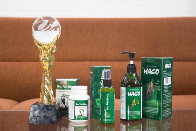 Bộ liệu trình tinh dầu Haco gồm 1 dầu gội thảo dược, 1 tinh dầu xịt Mao Bạt Khang, 1 Ban Thốc Khang | BigBuy360 - bigbuy360.vn