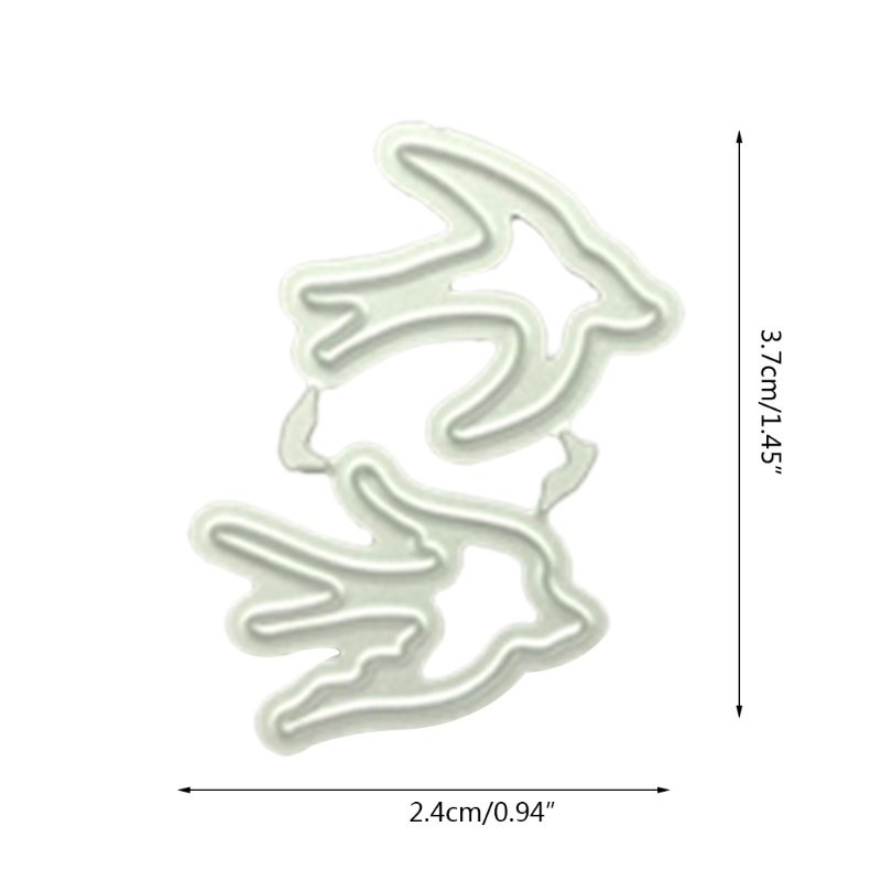 Khuôn Cắt Thẻ Trang Trí album Thủ Công Bằng Kim Loại Hình Chim Én