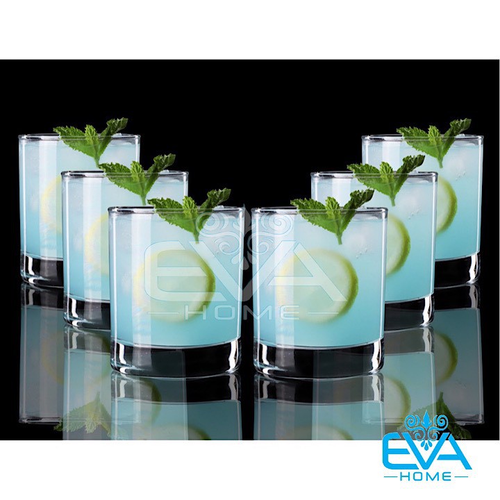 Bộ 12 Ly Thuỷ Tinh Dáng Thẳng Suông Trơn 210 Ml Deli ES1001 M2960