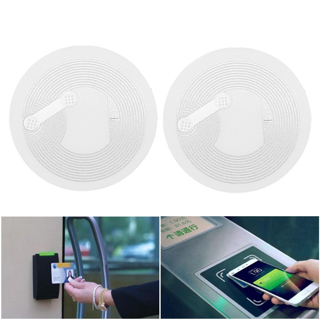 Miếng dán chia sẻ thông tin với 1 chạm Thẻ từ Ntag213 NFC RFID