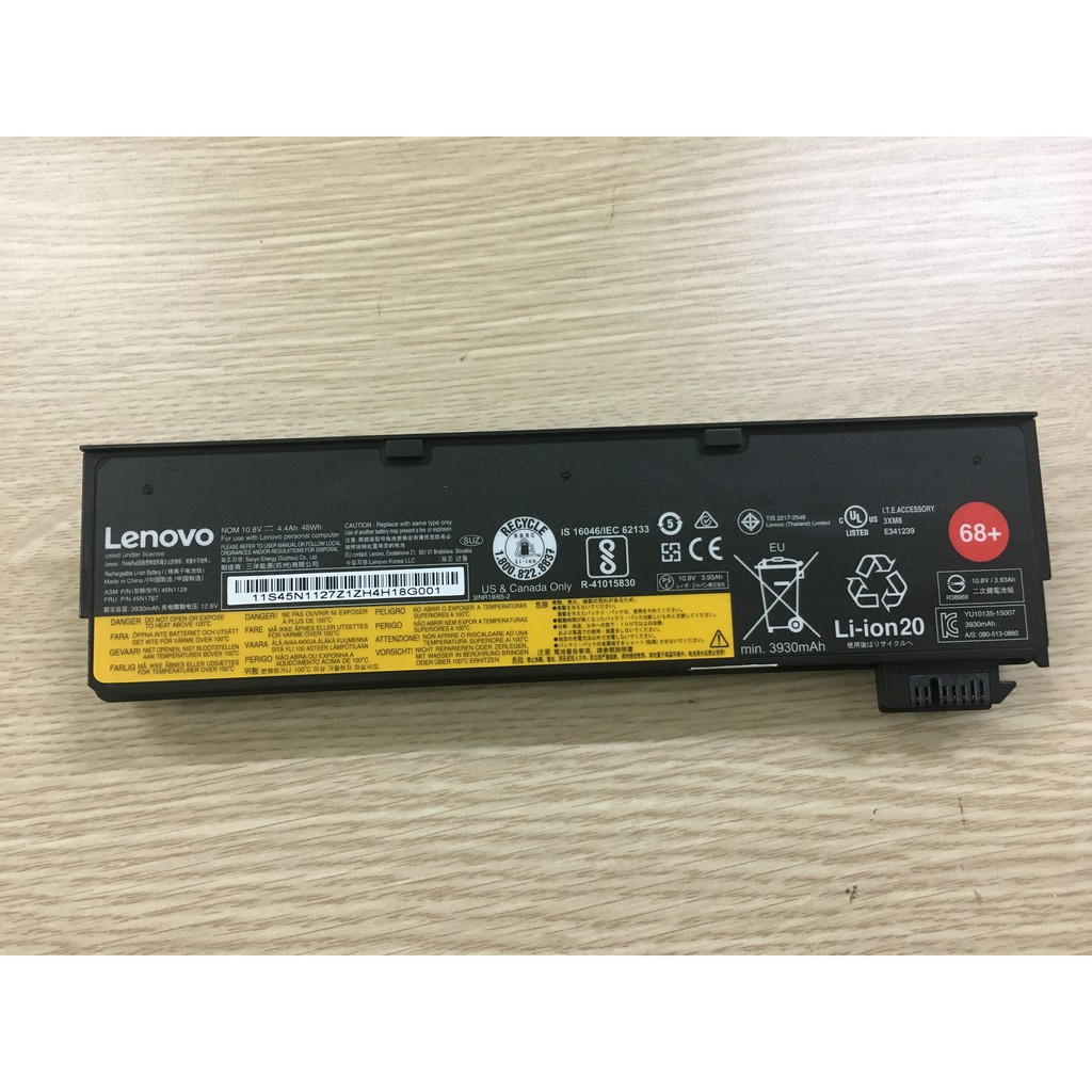 Pin zin Lenovo Thinkpad T440 T450 T450s T460 T550 T560 X240 X250 X260 W540 W550s L450 L460 P50s