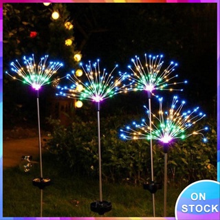 Dây Đèn Led 150 Bóng Hình Pháo Hoa Chống Nước Sử Dụng Năng Lượng Mặt Trời