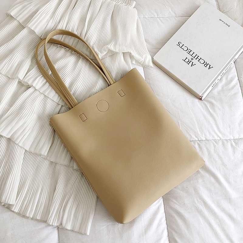 Túi đeo vai IELGY cỡ lớn thời trang phong cách Hàn Quốc cho nữ