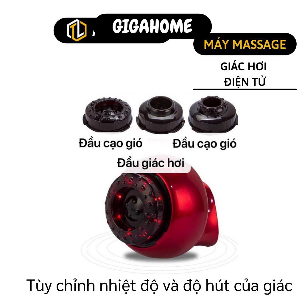 Máy Massage Giác Hơi Điện Tử, máy giác hơi tùy chỉnh nhiệt độ 5621