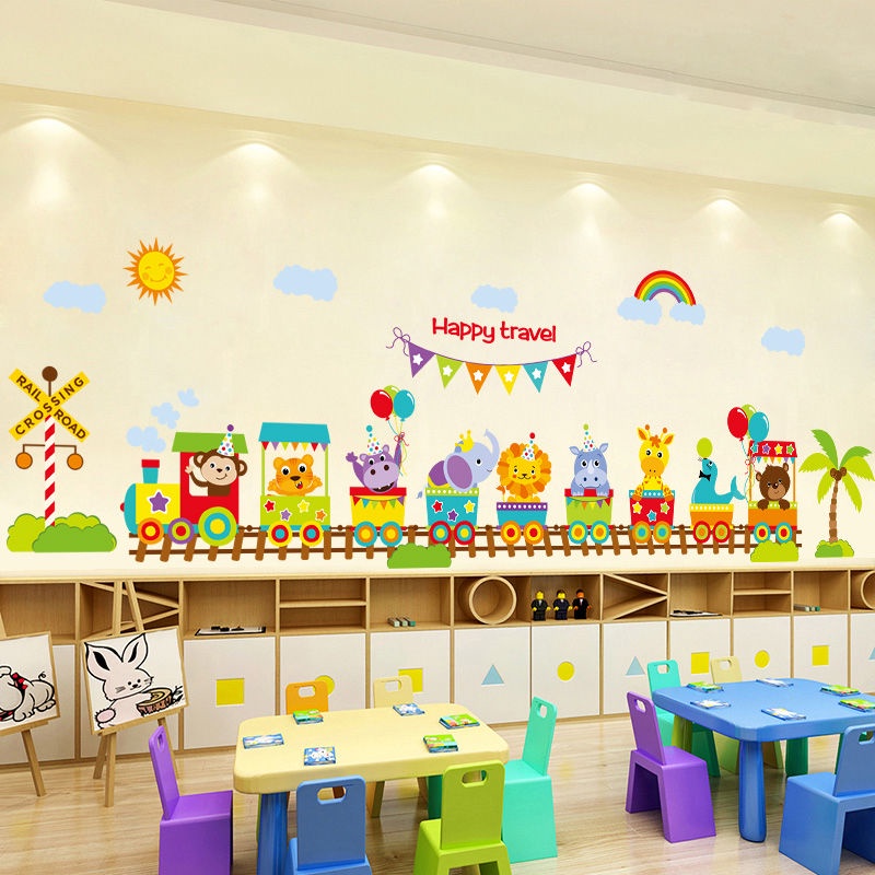 Giấy Dán Tường Hình Doraemon Trang Trí Phòng Ngủ Cho Bé dán decor phòng