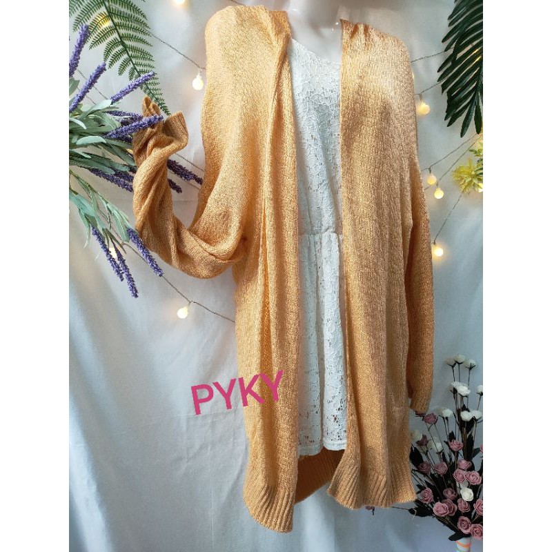 🌺KPY215082148 ÁO KHOÁC CARDIGAN LEN MỎNG DÁNG DÀI🌺