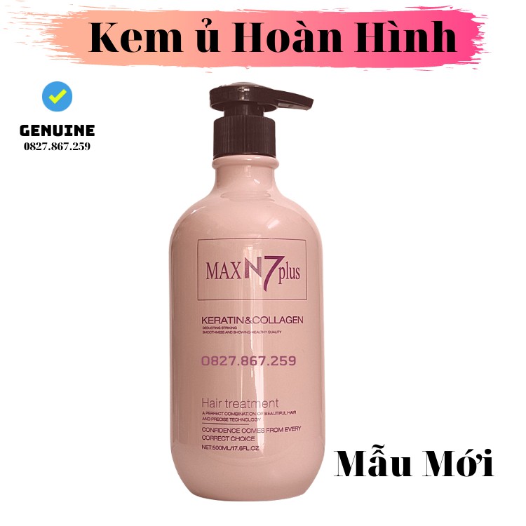 KEM Ủ TÓC PHỤC HỒI N7 KERATIN PROTEIN MỀM MƯỢT 500ML