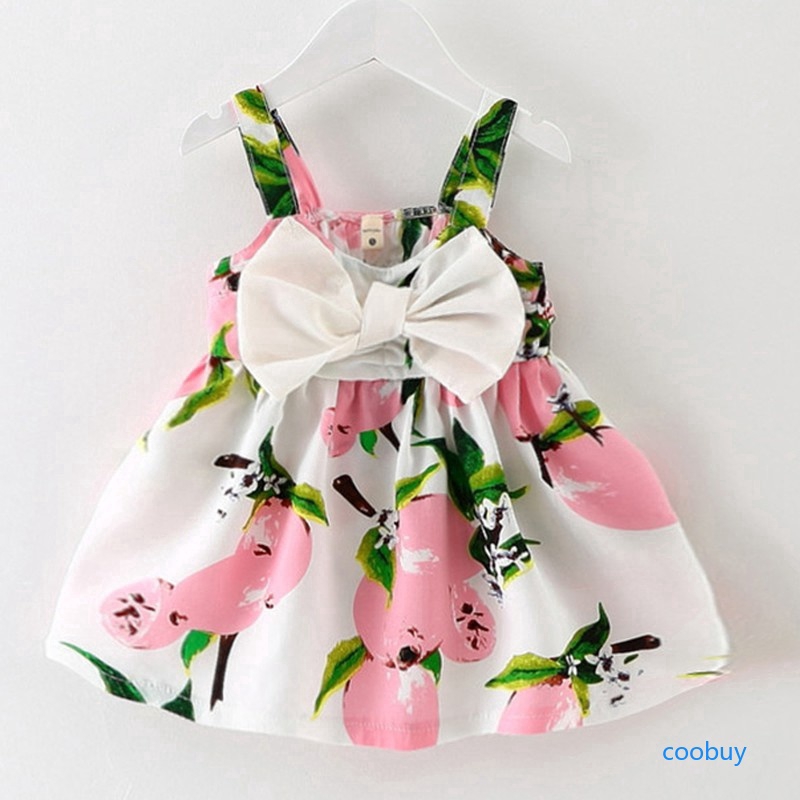 CB❤❤ Girl Kid Tutu Costume Party Floral Sleeveless Strap Short Dress