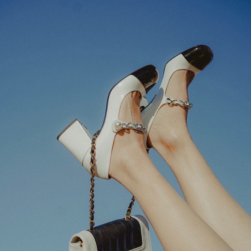 Giày miumiu quai xích