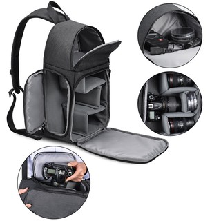 Balo máy ảnh half đeo chéo Caden D15