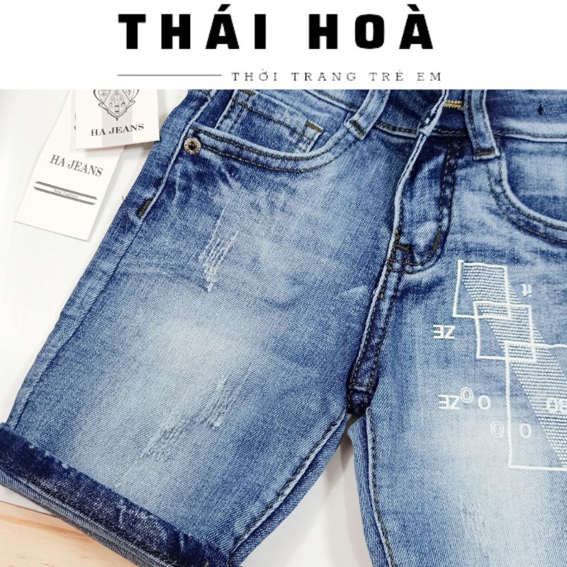 Quần jean bé trai 10_16kg chất liệu jeans cao cấp