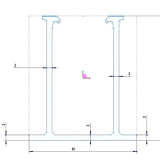 Mini rail ( có đế cao su và ốc vít)